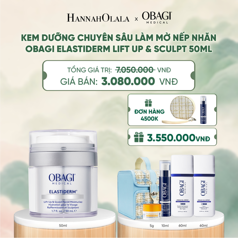  KEM DƯỠNG CHUYÊN SÂU LÀM MỜ NẾP NHĂN OBAGI ELASTIDERM LIFT UP & SCULPT 50ML - DEAL 4 - A1549 