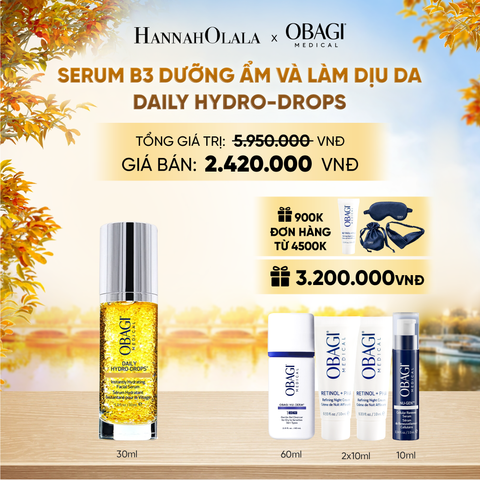  SERUM B3 DƯỠNG ẨM VÀ LÀM DỊU DA DAILY HYDRO-DROPS 30ML - DEAL 5 - E843 