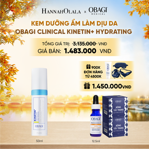  KEM DƯỠNG ẨM LÀM DỊU DA OBAGI CLINICAL KINETIN+ HYDRATING 50ML - DEAL 9 - E297 