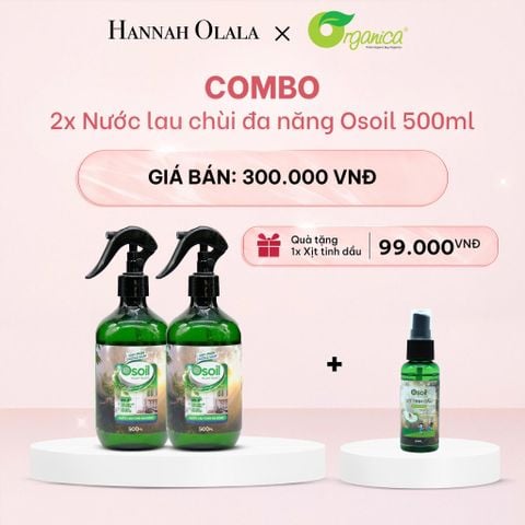  E1031_DEAL 13: COMBO 2  NƯỚC LAU CHÙI ĐA NĂNG OSOIL 500ML 