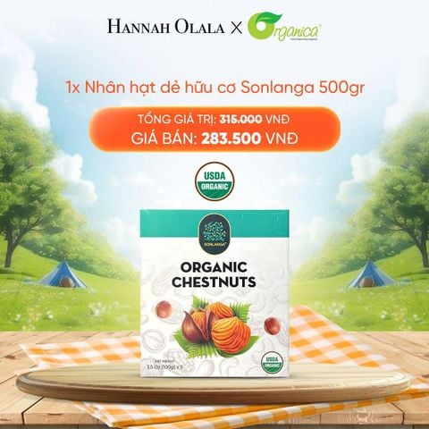  DEAL 17: HẠT DẺ HỮU CƠ SONLANGA 500GR 