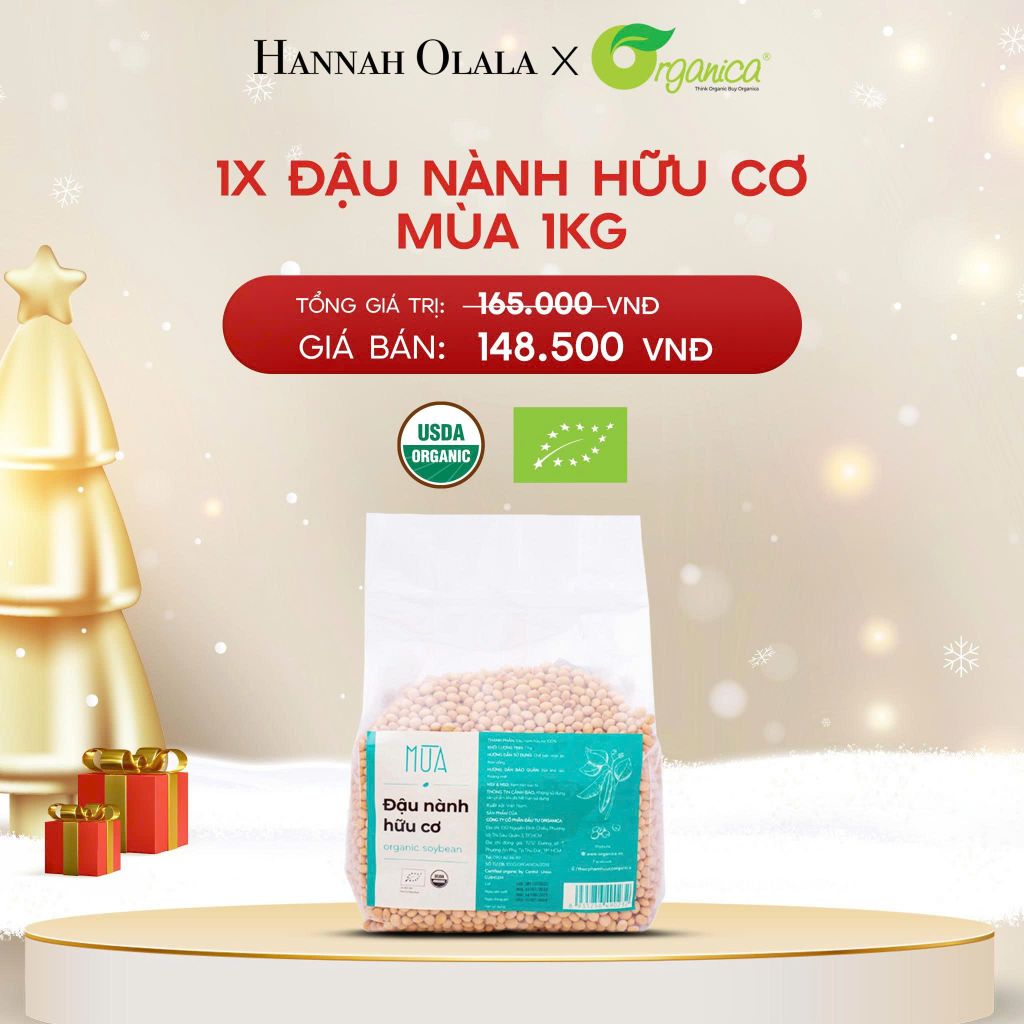  A1783_DEAL 18: ĐẬU NÀNH HỮU CƠ MÙA 1KG 