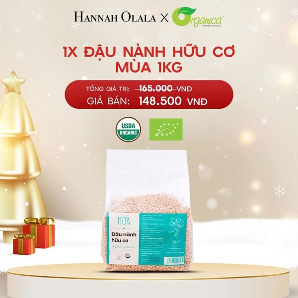  A1783_DEAL 18: ĐẬU NÀNH HỮU CƠ MÙA 1KG 