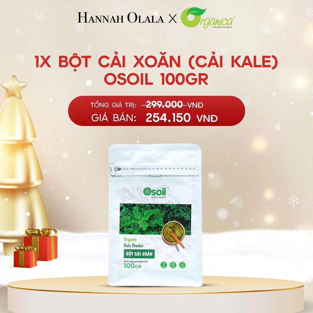  A1787_DEAL 21: BỘT CẢI XOĂN (CẢI KALE) OSOIL 100GR 