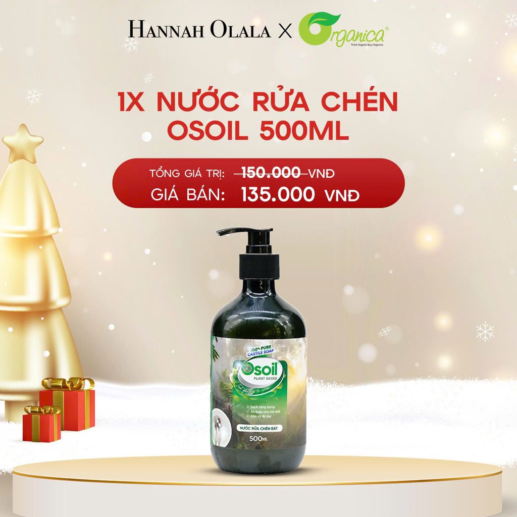  A1788_DEAL 22: NƯỚC RỬA CHÉN OSOIL 500ML 