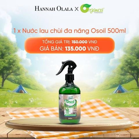  DEAL 23: NƯỚC LAU CHÙI ĐA NĂNG OSOIL 500ML 