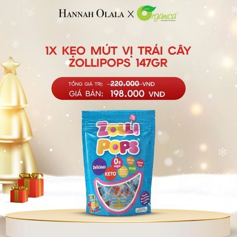  A1791_DEAL 25: KẸO MÚT VỊ TRÁI CÂY ZOLLIPOPS 147GR 