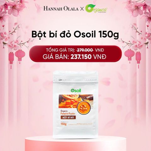  DEAL 26: BỘT BÍ ĐỎ OSOIL 150GR 