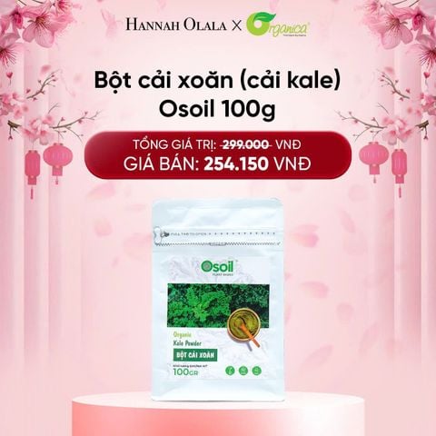  DEAL 27: BỘT CẢI XOĂN (CẢI KALE) OSOIL 100GR 