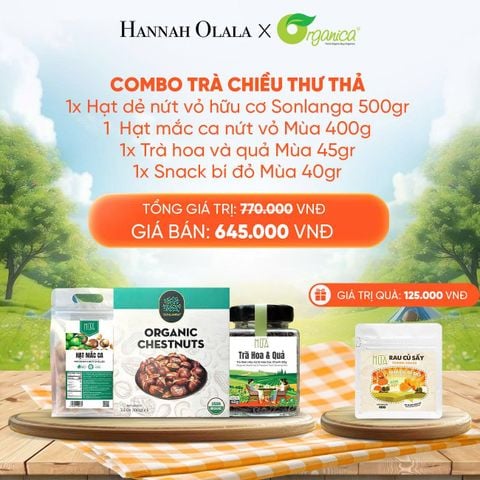 DEAL 27: COMBO TRÀ CHIỀU THƯ THẢ 