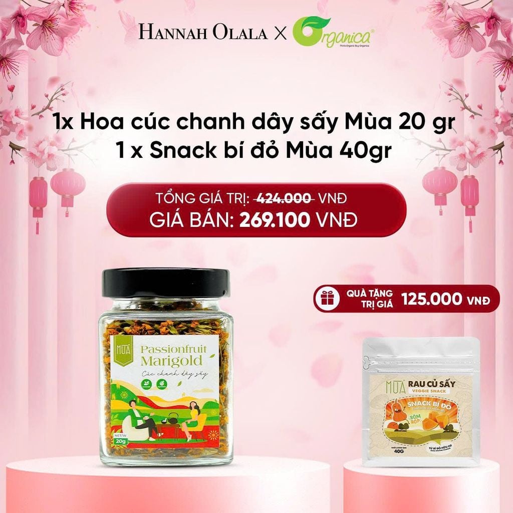  DEAL 29: HOA CÚC CHANH DÂY SẤY MÙA 20 GR 