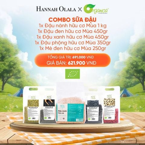  DEAL 2: COMBO SỮA ĐẬU 5 MÓN 