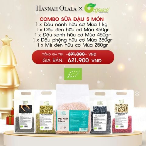  A1785_DEAL 2: COMBO SỮA ĐẬU 5 MÓN 