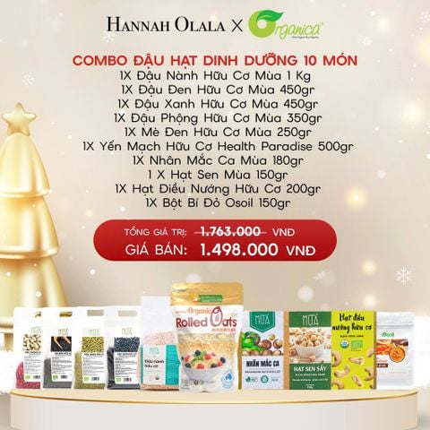  A1793_DEAL 3: COMBO ĐẬU HẠT DINH DƯỠNG 10 MÓN 