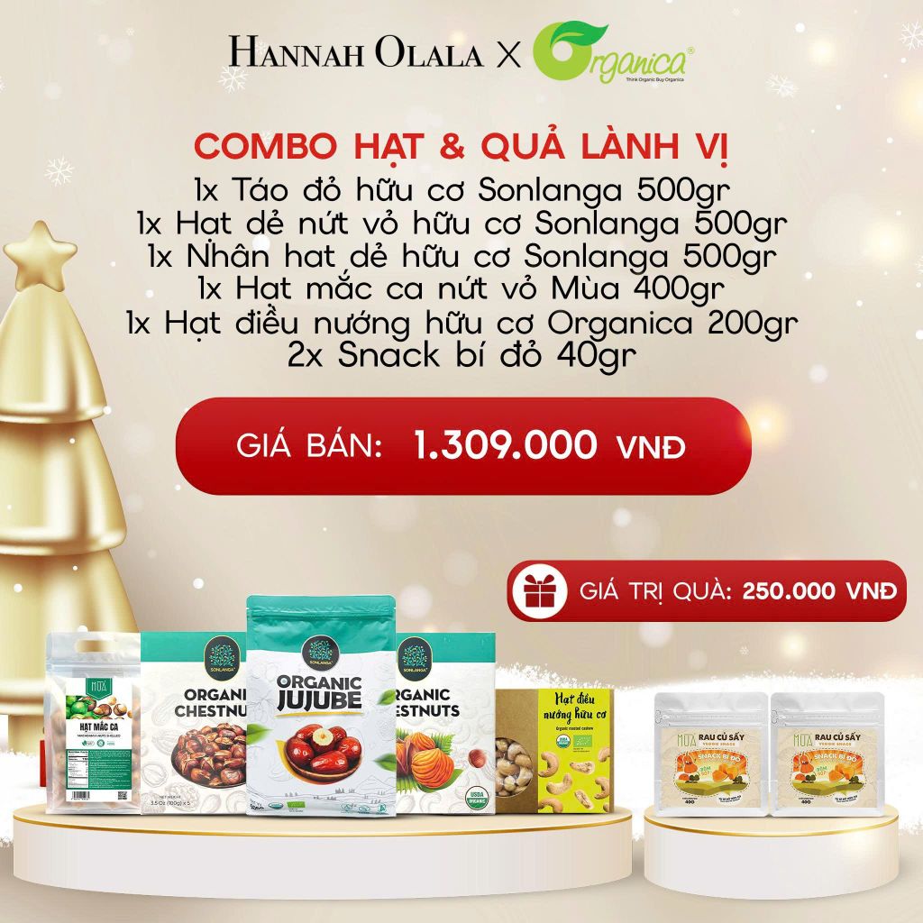  A1794_DEAL 4: COMBO QUẢ & HẠT TRÒN VỊ 5 MÓN 