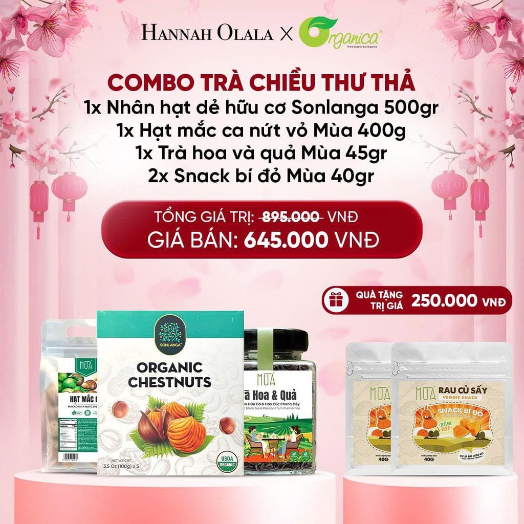  DEAL 7: COMBO TRÀ CHIỀU THƯ THẢ 