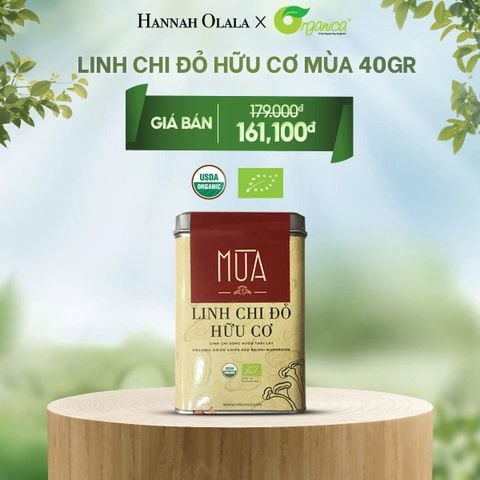  DEAL 13: LINH CHI ĐỎ HỮU CƠ MÙA 40GR 