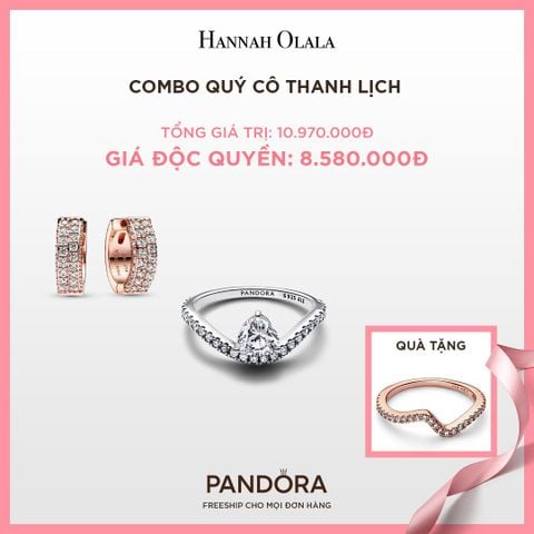  A222_DEAL 19: PANDORA COMBO QUÝ CÔ THANH LỊCH 