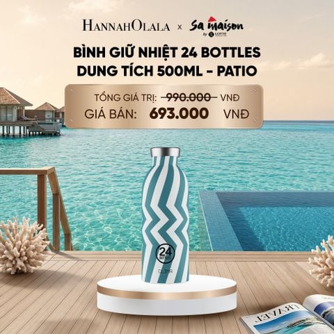  BÌNH GIỮ NHIỆT 24 BOTTLES DUNG TÍCH 500ML - DEAL 1_ D1999 