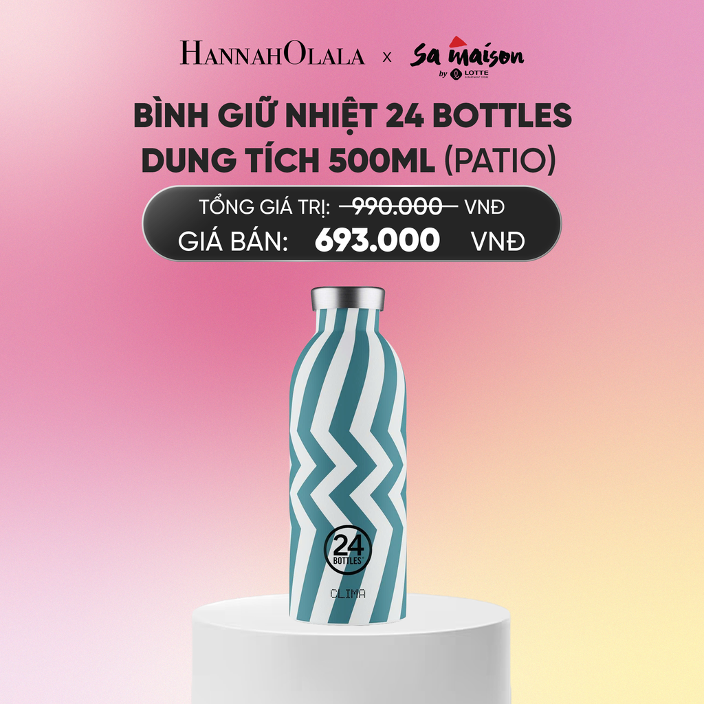  FLASH DEAL 1: BÌNH GIỮ NHIỆT 24 BOTTLES DUNG TÍCH 500ML_A620 
