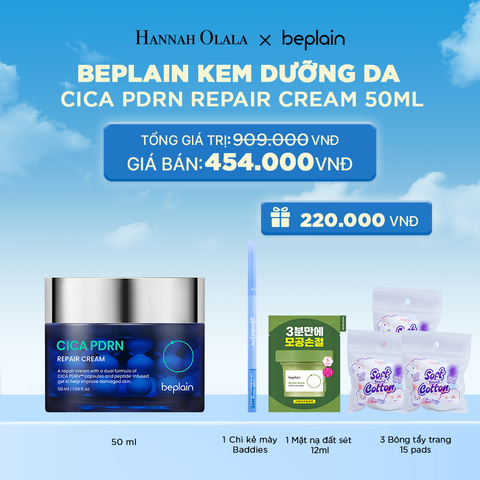  BEPLAIN KEM DƯỠNG DA CICA PDRN REPAIR CREAM 50ML 