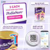  E92_DEAL 1: 1 LON PEDIASURE DẠNG BỘT HƯƠNG VANI 800G 