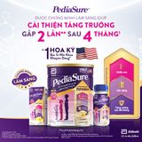  E93_DEAL 2: 2 LON PEDIASURE DẠNG BỘT HƯƠNG VANI 800G 