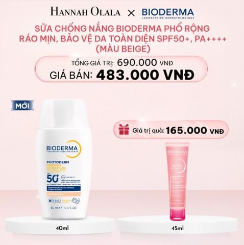  E905_DEAL 10: SỮA CHỐNG NẮNG PHỔ RỘNG RÁO MỊN, BẢO VỆ DA TOÀN DIỆN SPF50+ PA++++ (CHỌN MÀU) 