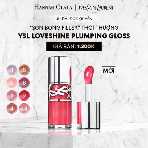  C473_DEAL 12 : SON BÓNG THỜI THƯỢNG YSL LOVESHINE PLUMPING LIP OIL GLOSS 