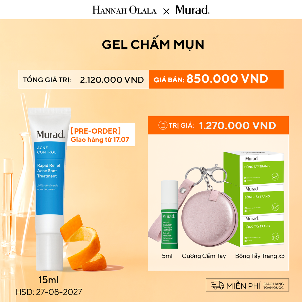  GEL CHẤM MỤN 15ML DEAL 6: - C11 