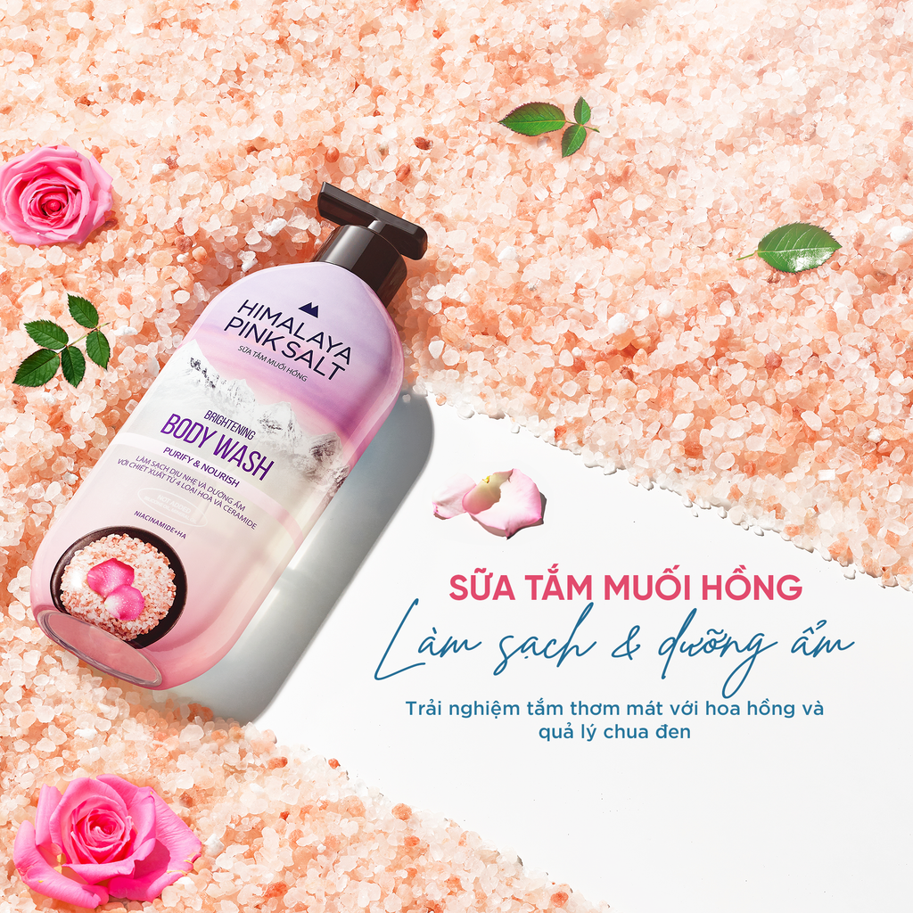  COMBO 02 SỮA TẮM MUỐI HỒNG HIMALAYA PINK SALT TƯƠI MÁT VÀ SẢNG KHOÁI 800G 