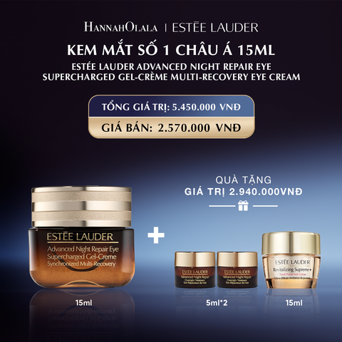  KEM MẮT ESTEE LAUDER ADVANCED NIGHT REPAIR EYE SUPERCHARGED GEL-CRÈME MULTI-RECOVERY EYE CREAM 15ML 