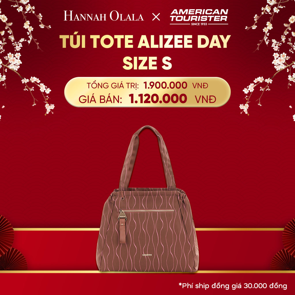  DEAL37:[FLASH DEAL] TÚI TOTE ALIZEE DAY SIZE S 