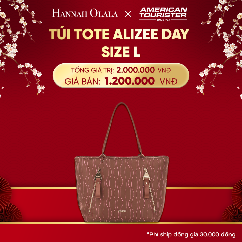  DEAL15: TÚI TOTE ALIZEE DAY SIZE L 