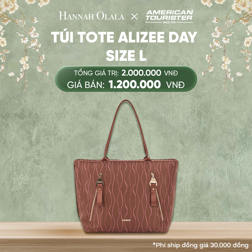  DEAL15: TÚI TOTE ALIZEE DAY SIZE L 