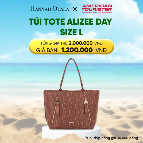  DEAL10: TÚI TOTE ALIZEE DAY SIZE L 