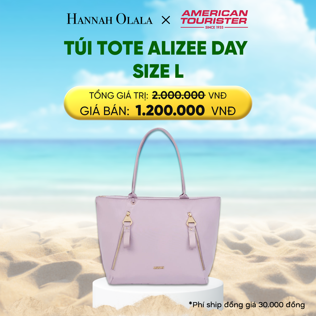  DEAL10: TÚI TOTE ALIZEE DAY SIZE L 