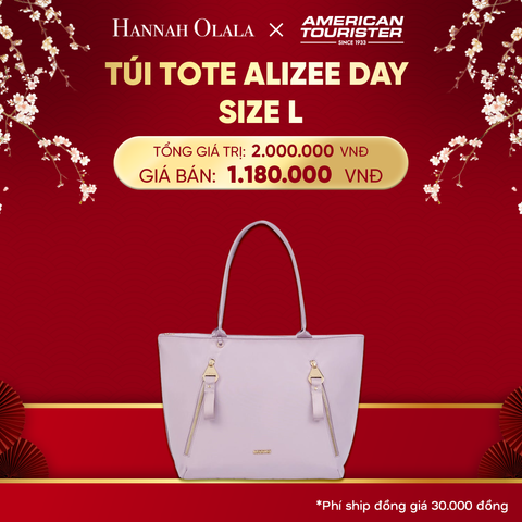  DEAL38:[FLASH DEAL] TÚI TOTE ALIZEE DAY SIZE L 