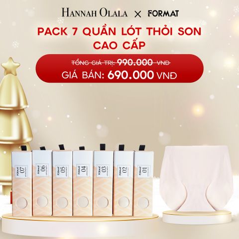  DEAL 2: PACK 7 QUẦN LÓT THỎI SON SIÊU MÁT MỊN FORMAT 