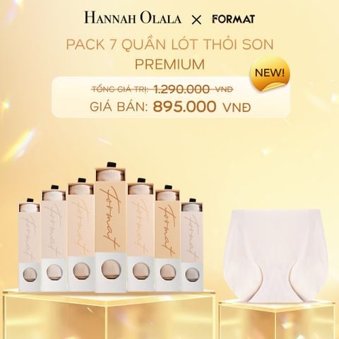  C305_DEAL 1: PACK 7 QUẦN LÓT THỎI SON PREMIUM (new) 