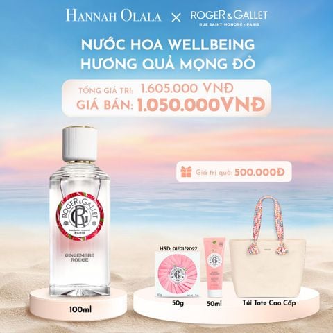  C13_DEAL 3: NƯỚC HOA WELLBEING ROGER&GALLET 100ML 