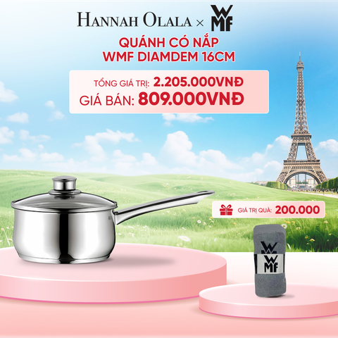  QUÁNH CÓ NẮP WMF DIAMDEM 16CM - B135 