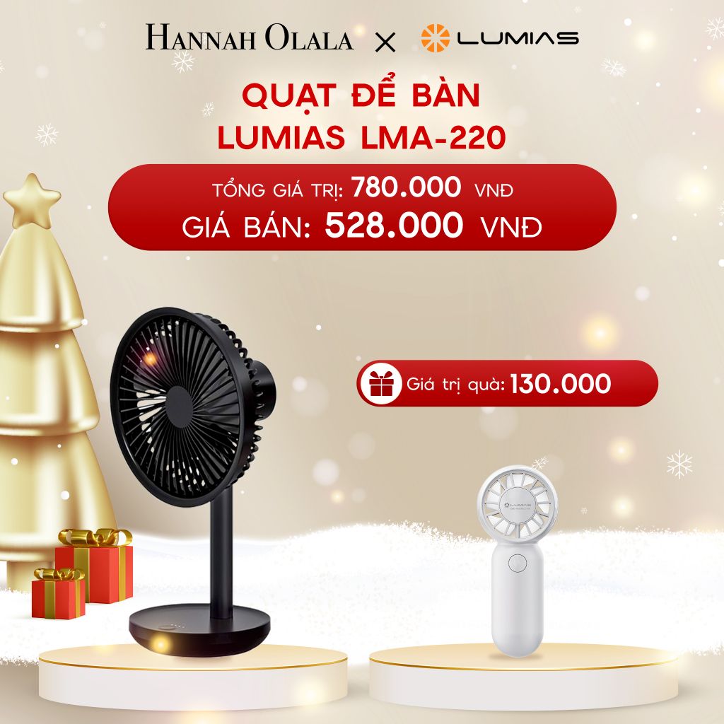  A82_DEAL 29: QUẠT ĐỂ BÀN LUMIAS LMA-220 