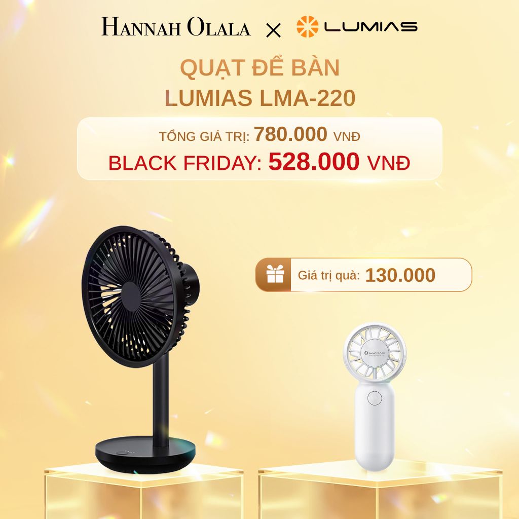  DEAL 22: QUẠT ĐỂ BÀN LUMIAS LMA-220 