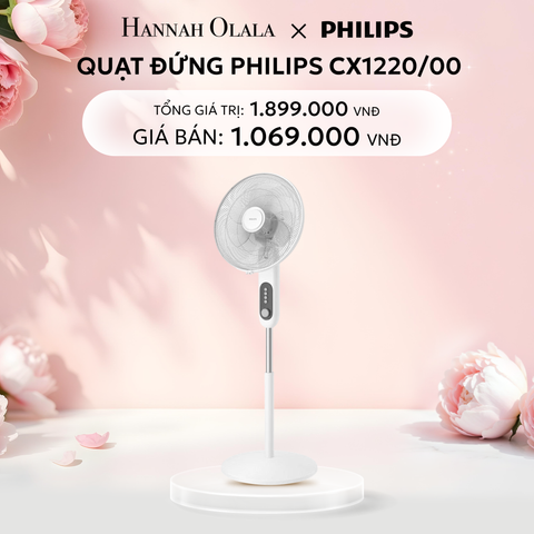  E81: DEAL 5: QUẠT ĐỨNG PHILIPS CX1220/00 