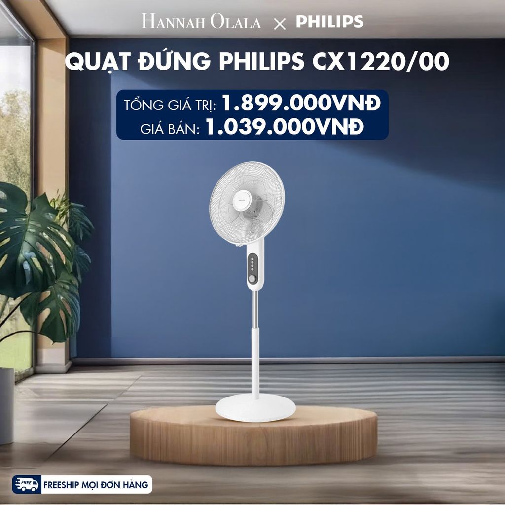  M98_DEAL 9: QUẠT ĐỨNG PHILIPS CX1220/00 