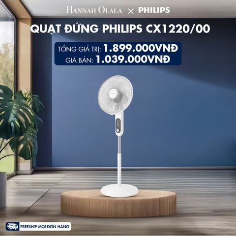  M98_DEAL 9: QUẠT ĐỨNG PHILIPS CX1220/00 