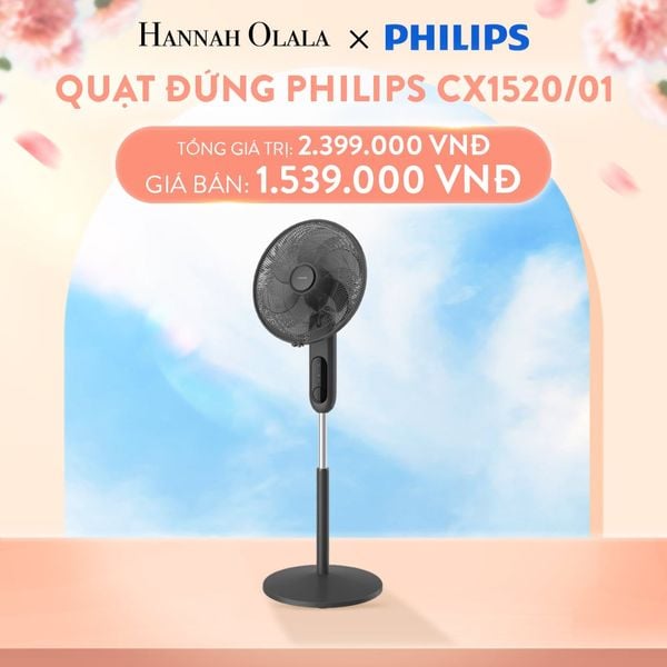  A648_DEAL 1: QUẠT ĐỨNG PHILIPS CX1520/01 