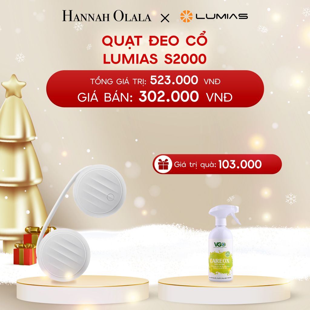  A91_DEAL 27: QUẠT ĐEO CỔ LUMIAS S2000 
