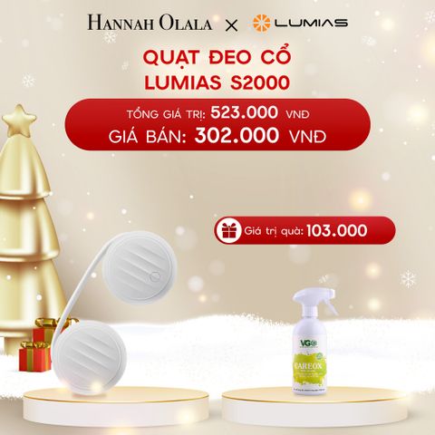 A91_DEAL 27: QUẠT ĐEO CỔ LUMIAS S2000 